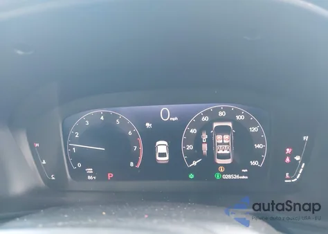 2023 Honda Accord Ex z USA, uszkodzony, nr VIN 1HGCY1F3XPA006147